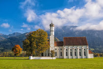 'Wallfahrtskirche St. Coloman bei Schwangau - Ostallgäu' von Christine Horn