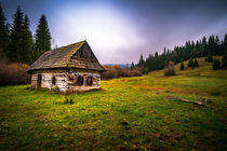 Old wooden house von Zoltan Duray