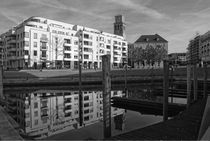 Ruhrpromenade mit Marina Mülheim an der Ruhr by Peter Hebgen