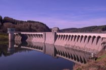 Staumauer der Listertalsperre von Ralf Eckert