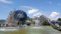 Modern designed fountain in Alba Iulia von ambasador
