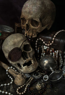 Skulls and treasures by Jarek Blaminsky