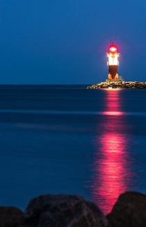 Ostmole in Rostock-Warnemünde I von elbvue by elbvue