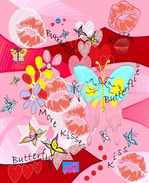 Butterflies and Kisses von eloiseart