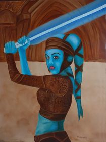 Aayla Secura  by theresa-digitalkunst