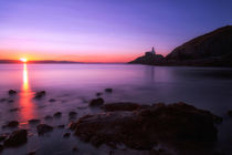 Sunrise at Mumbles lighthouse von Leighton Collins
