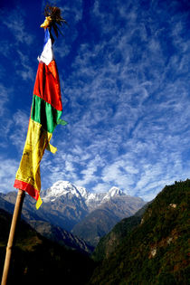 Mountain sky Himalaya von Felix Van Zyl