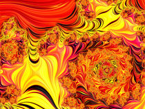 Fire Swirls by Elisabeth  Lucas