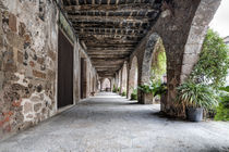 The Arcade of The Plaça Major (Santa Pau, Catalonia) von Marc Garrido Clotet