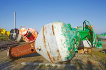 Tonne im Seezeichenhafen Wittdün (Amrum) von Olaf Schulz