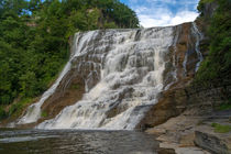 Ithaca Falls Summer, NY by Manfred Schreyer