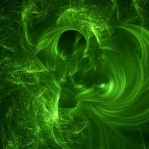 Emerald Light Waves by Elisabeth  Lucas