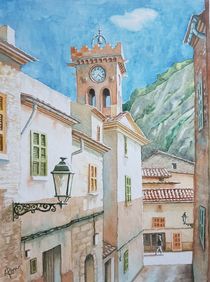 Gasse in Pollenca, Mallorca by Ronald Kötteritzsch