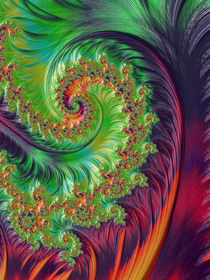 Luminous Summer Spiral by Elisabeth  Lucas