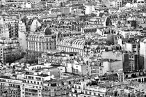 Paris Altstadt vom Eiffelturm aus gesehen by ivica-troskot