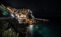 Manarola at night von Jarek Blaminsky