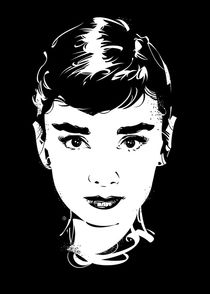 Audrey Hepburn von Nikita Abakumov