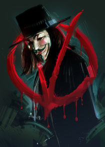 V for Vendetta by Nikita Abakumov