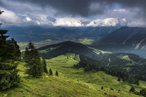 Wolkenstimmung im Tal von Thomas Schulz