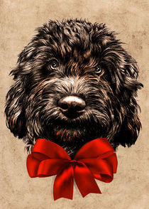 Dog Cute Vintage Puppy by bluedarkart-lem