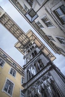 Lissabon 4 - Elevador de Santa Justa von Michael Schulz-Dostal