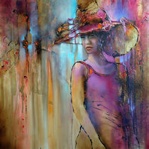 Laura mit Hut by Annette Schmucker