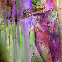 Laura mit Hut by Annette Schmucker