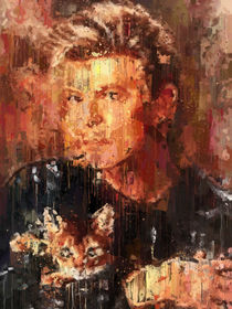 Bowie Painting von Leonardo  Gerodetti