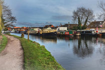 Boats On The Kennet by Ian Lewis