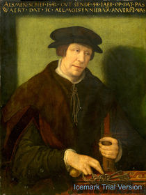 Antwerp 16th Century, Portrait of an Almoner of Antwerp von artokoloro