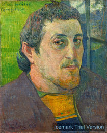 Paul Gauguin, Self-Portrait by artokoloro