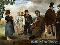 Edouard Manet, The Old Musician by artokoloro