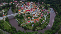 Loket in the meander of the river Ohre von Tomas Gregor