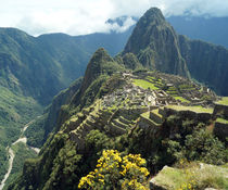 Inka-Tempelanlage Machu Picchu by Sabine Radtke
