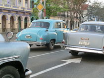 Caribbean Oldtimer-Traffic von Petra Kammler