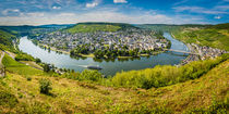 Mosel bei Bernkastel-Kues (5.2) by Erhard Hess