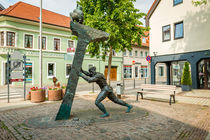 Denkmal gegen Fortschrittswahn-Alzey 17 by Erhard Hess