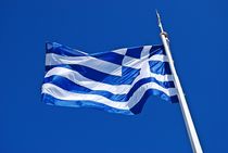 griechische Flagge... von loewenherz-artwork