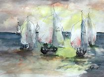 Regatta by Christine  Hamm