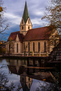 Abbey Blaubeueren with Blautopf by Michael Naegele