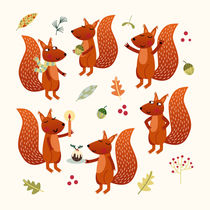 Squirrel Party von Nic Squirrell