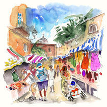 Market In Siracusa 01 von Miki de Goodaboom