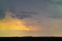 Abendhimmel nach starkem Gewitter von Werner Meidinger