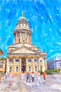 Französischer Dom in Berlin am Gendarmenmarkt. by havelmomente