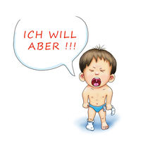 ICH WILL ABER !!! von Peter Holle