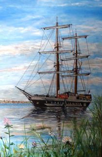 Segelschiff von Elisabeth Maier