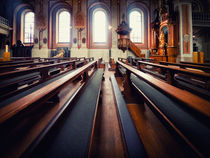 Inside the Mauritius church of Wiesentheid von Ingo Menhard