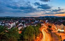 Sonnenuntergang in Kassel von Jörg Conrad