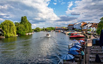 'View Upriver From Henley Bridge' by Ian Lewis