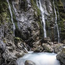 Wimbachtal III von Michael Schulz-Dostal